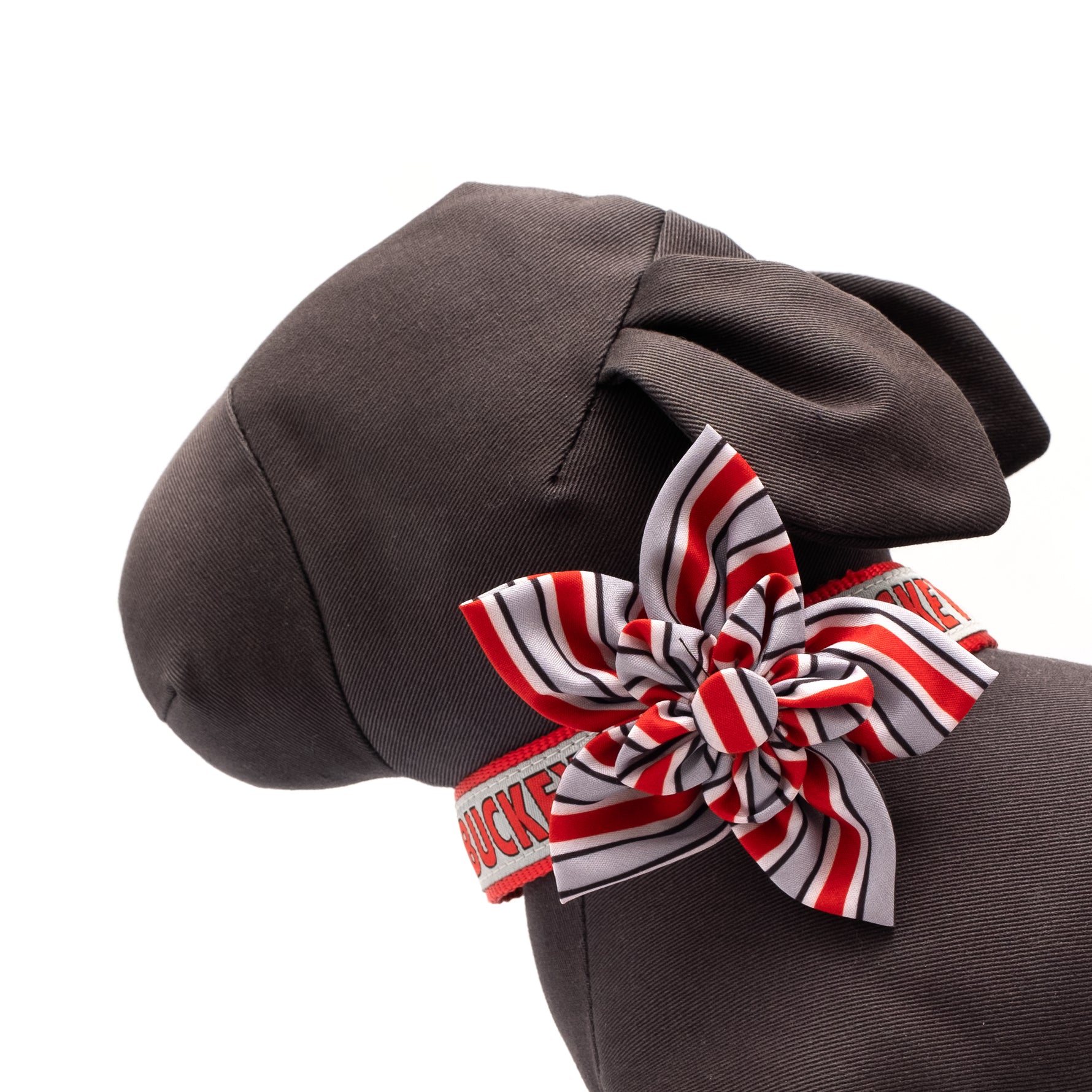 Ohio State Helmet Stripe Flower