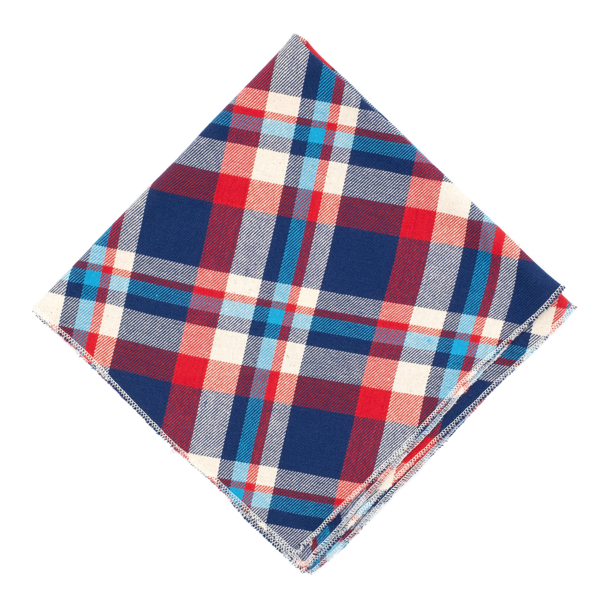 Navy/Red/Turq Bandana