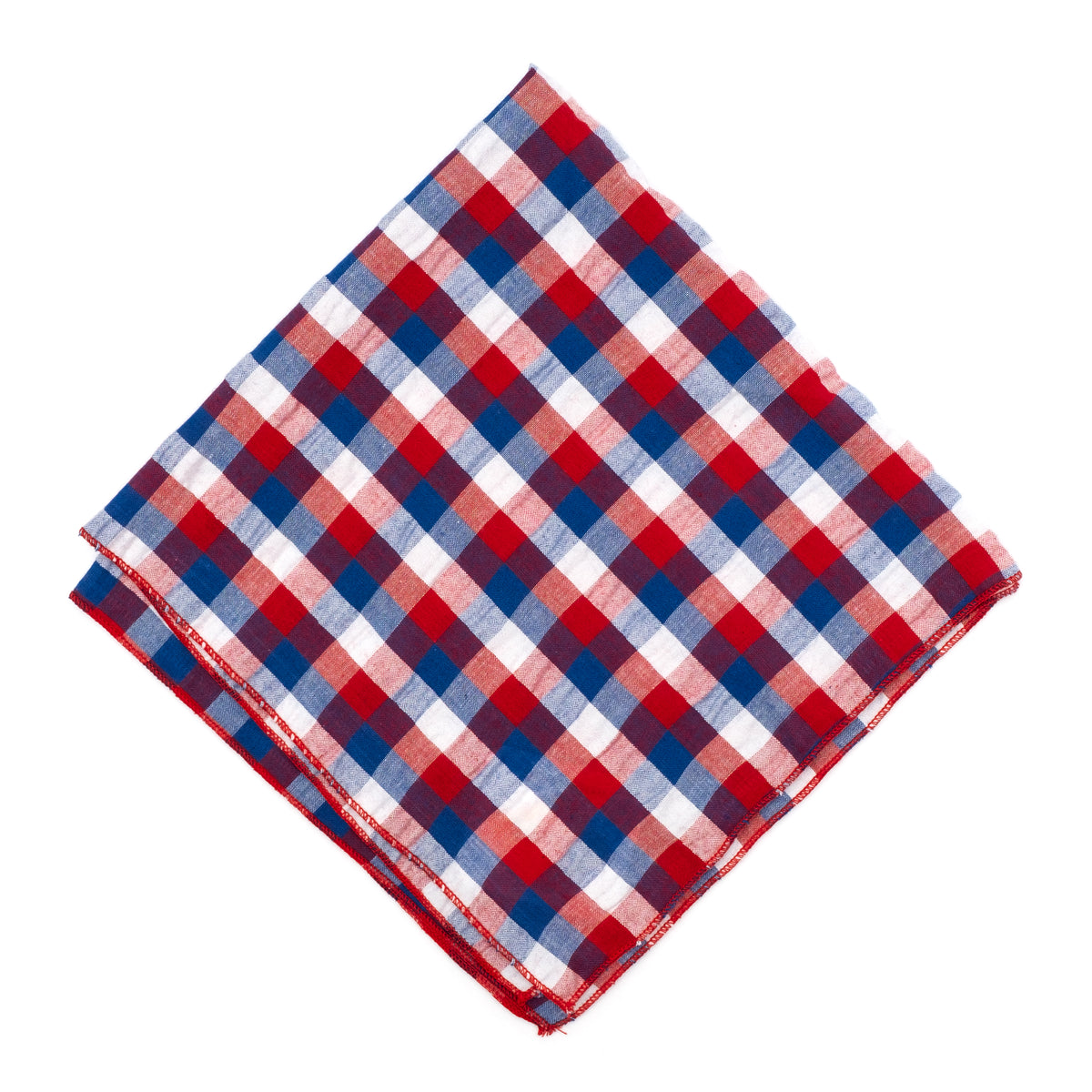 Red/White/Blue Check Bandana