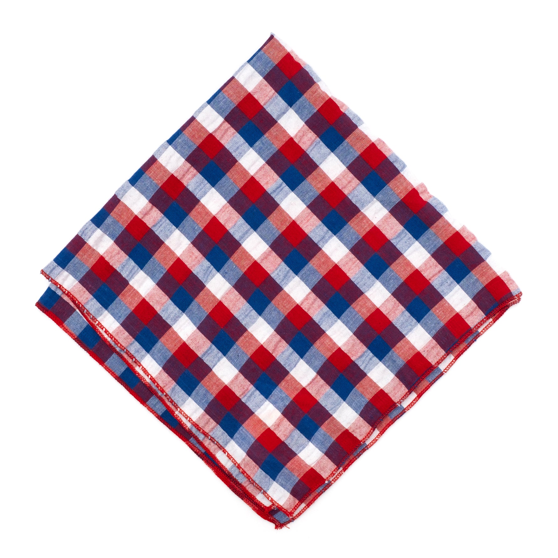 Red/White/Blue Check Bandana