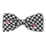Check Santa Hats Bow Tie
