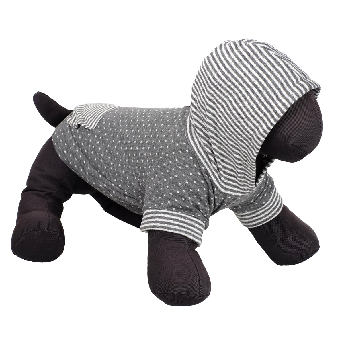 Dot/Stripe Hoodie
