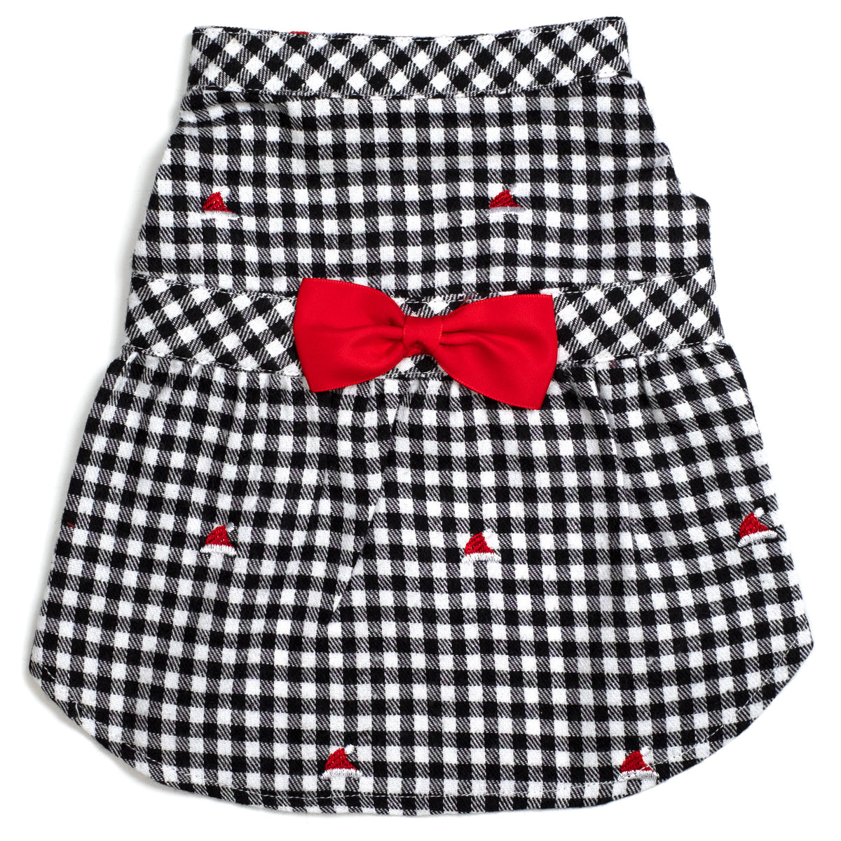 Check Santa Hats Dress