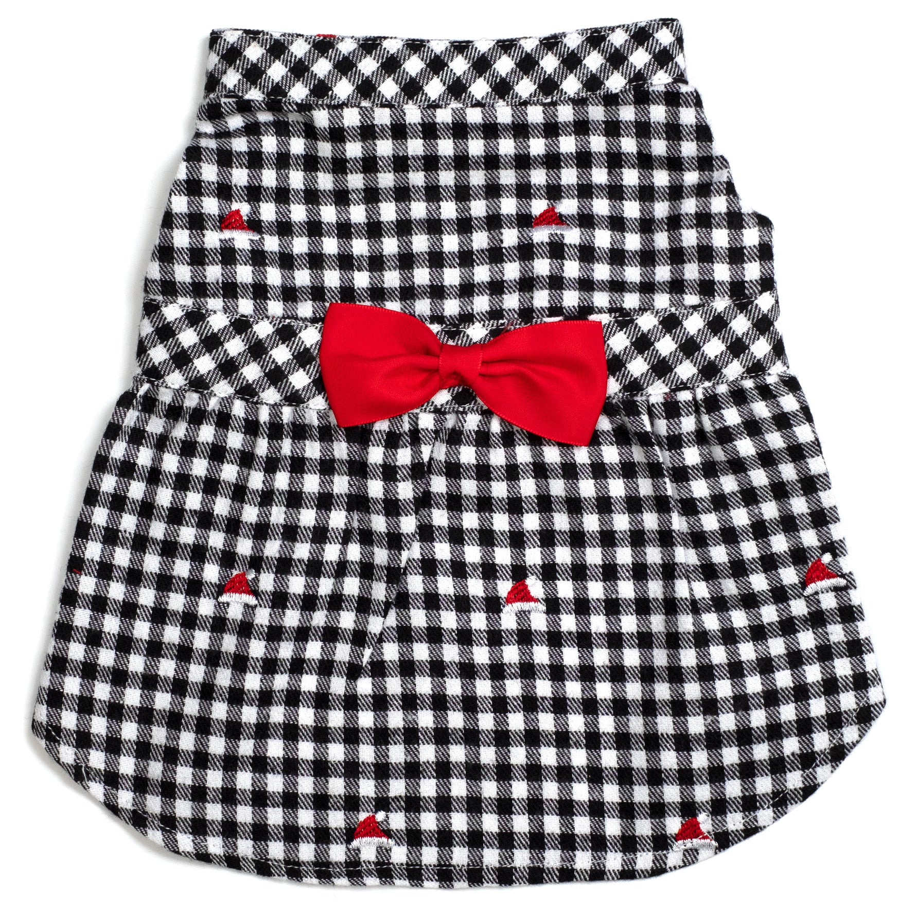 Check Santa Hats Dress