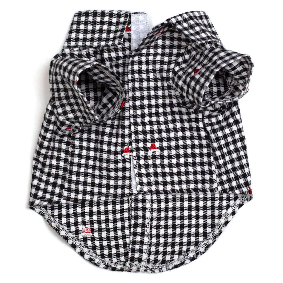 Check Santa Hats Shirt