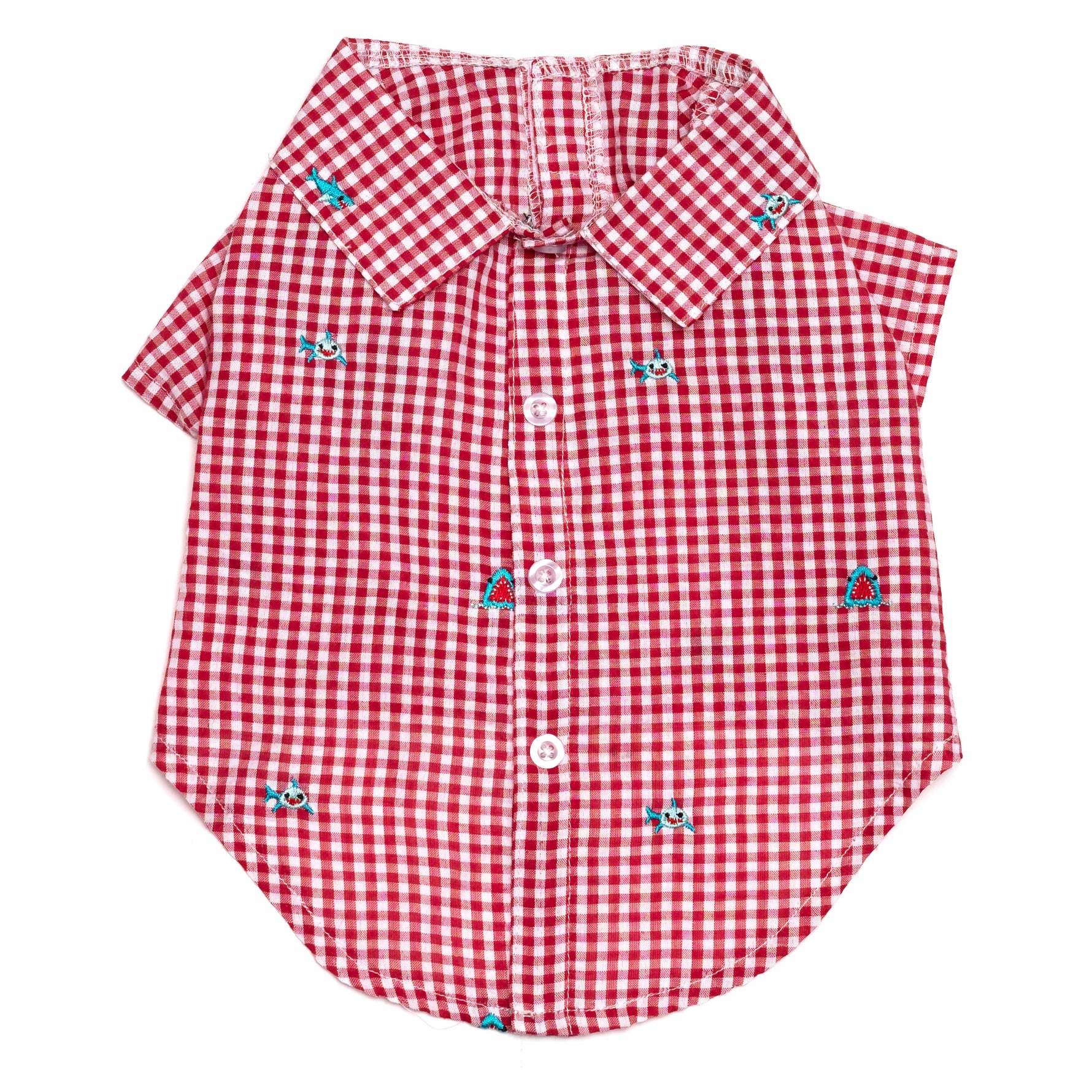 Gingham Chomp Shirt
