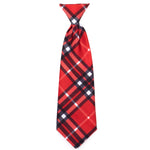 Bias Plaid Blue Neck Tie