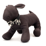 Black/Off White Buffalo Bow Tie