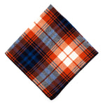 Rust/Navy Plaid Bandana