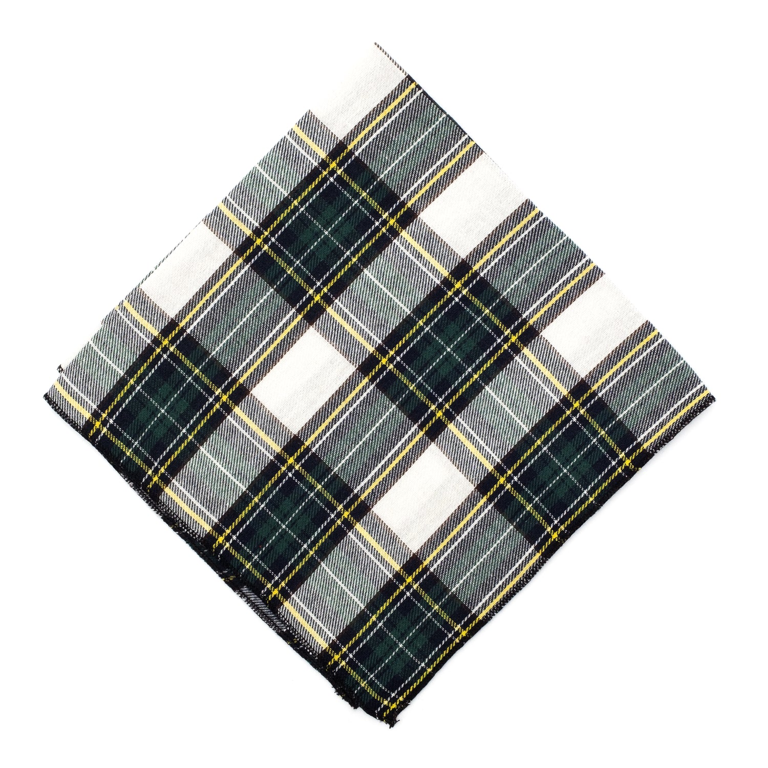 Stewart Tartan Green Bandana