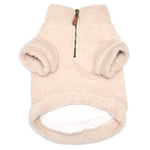 Solid Fleece Quarter Zip Pullover