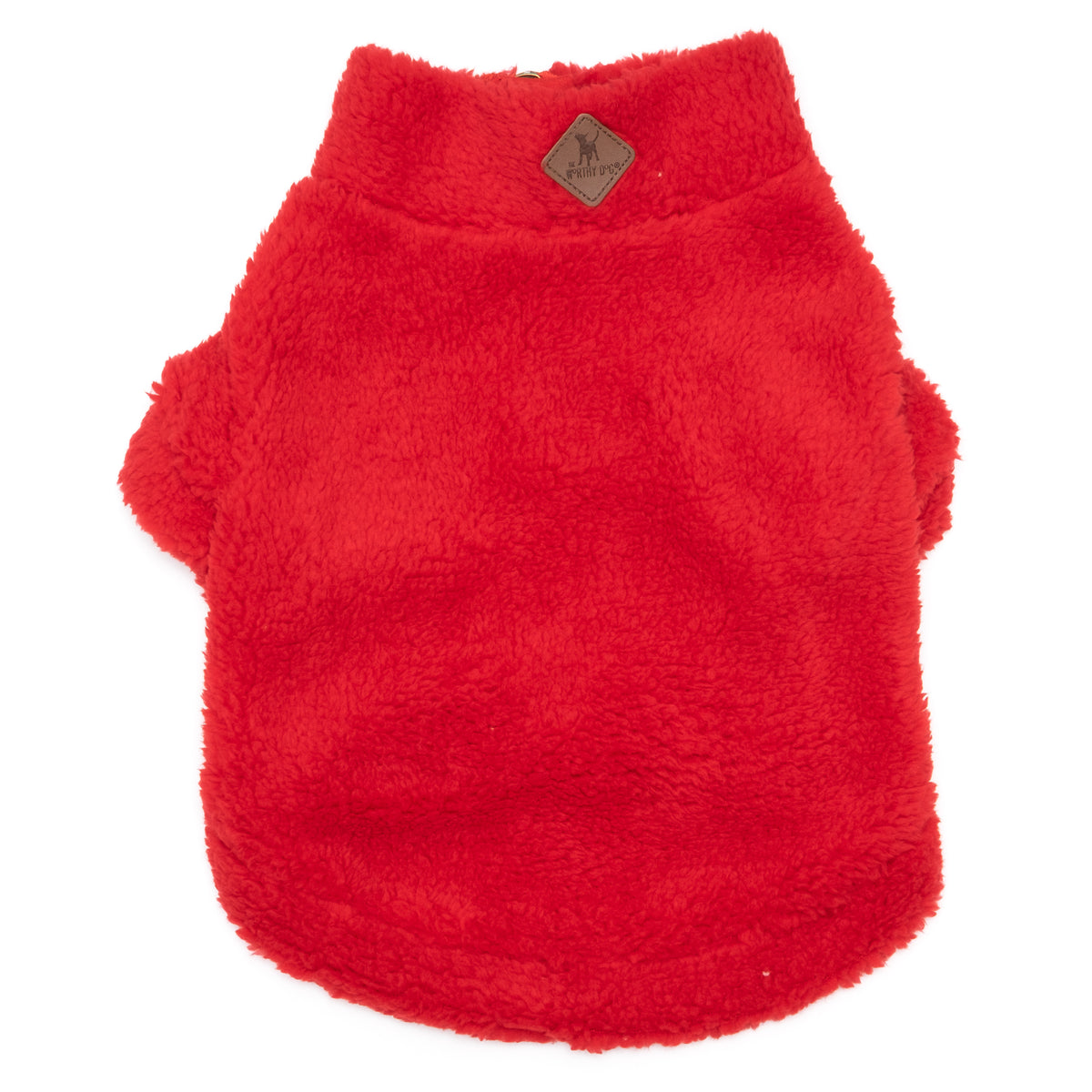 Solid Fleece Quarter Zip Pullover