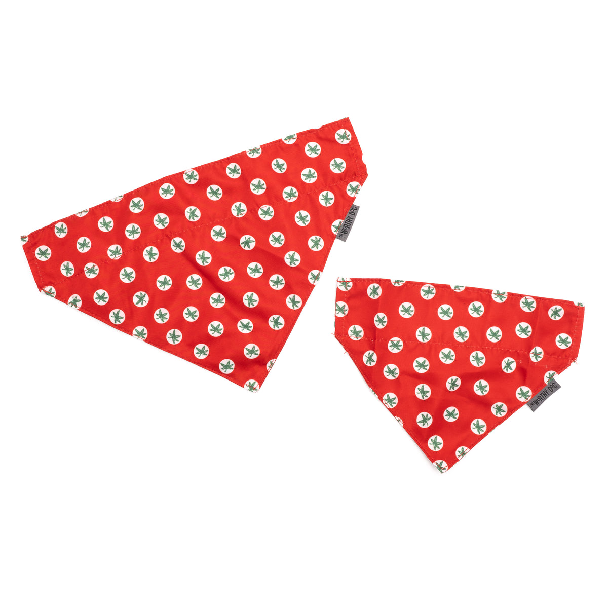Ohio State Tossed Decals Bandana