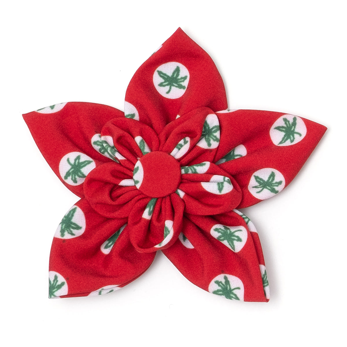 Ohio State Tossed Decals Flower