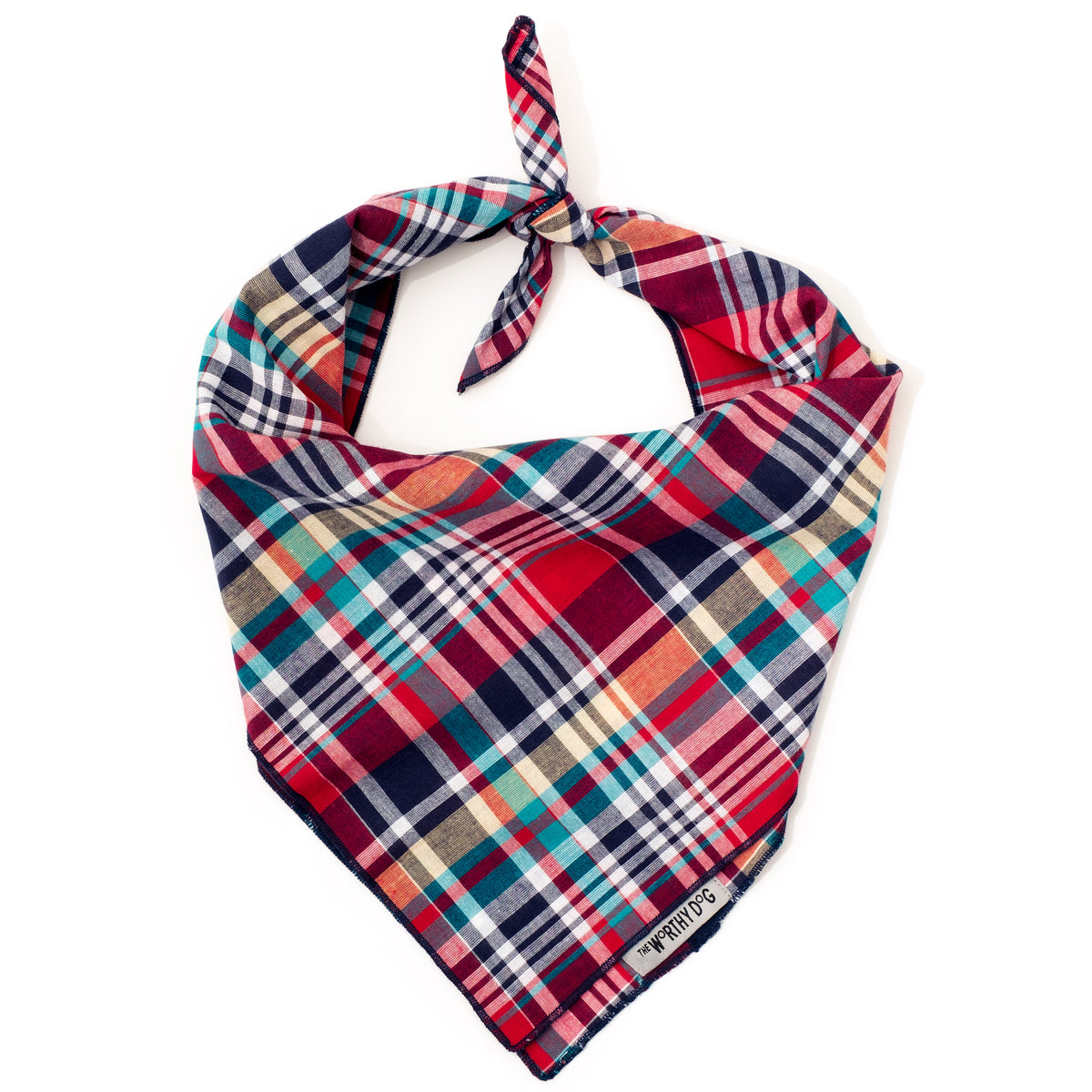 Madras Plaid Classic Bandana