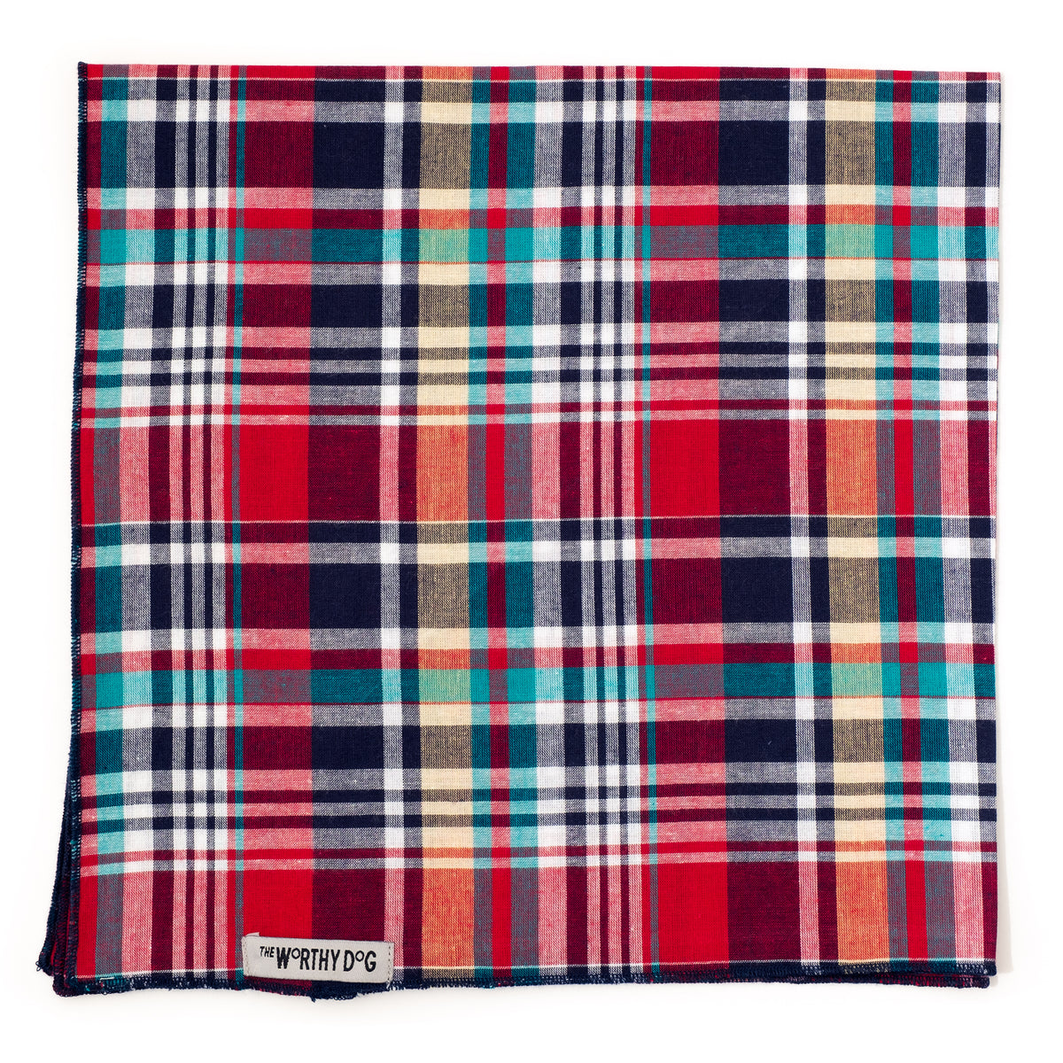 Madras Plaid Classic Bandana