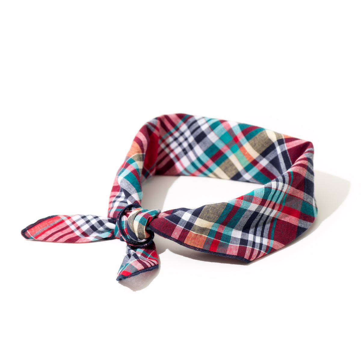 Madras Plaid Classic Bandana