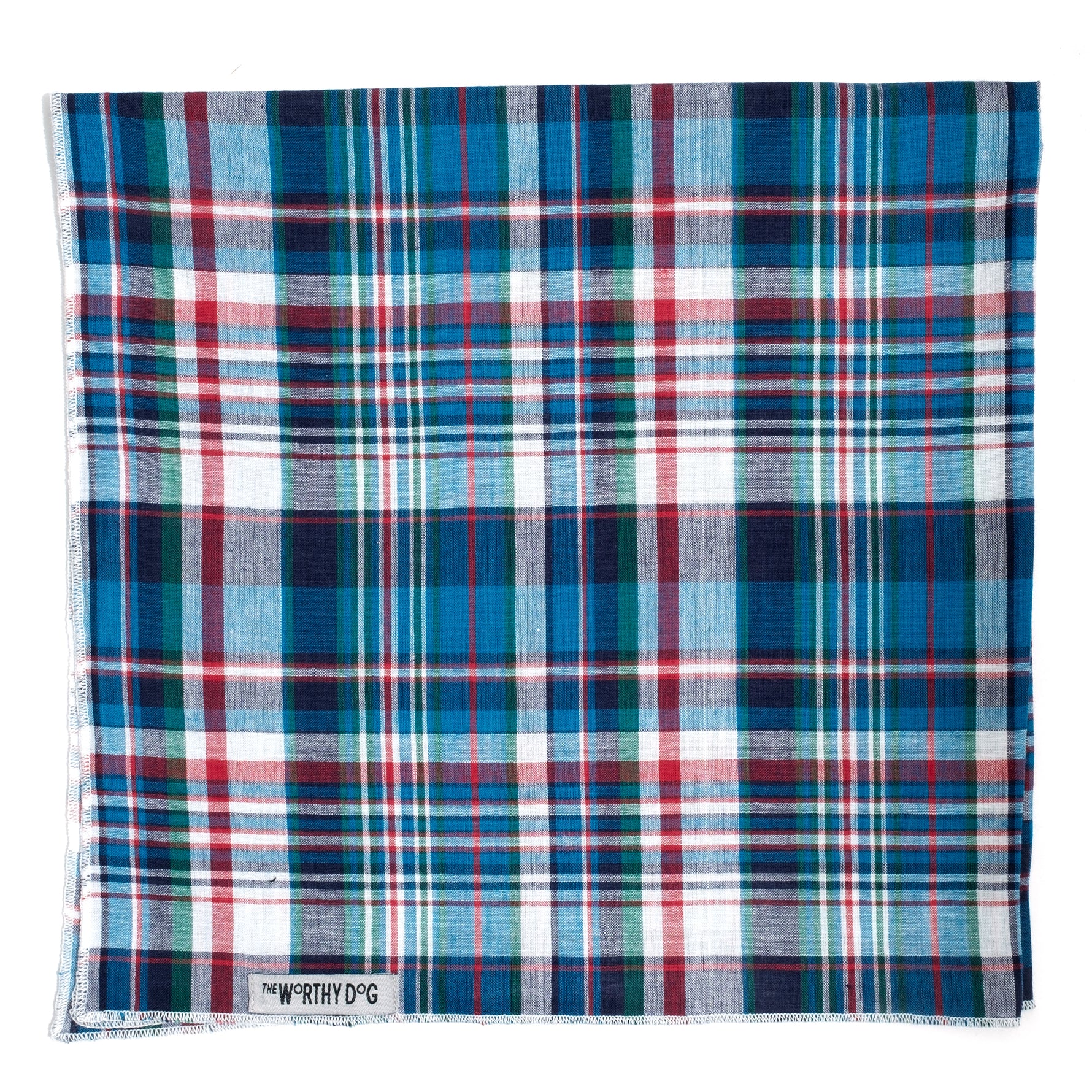 Madras Plaid Classic Bandana