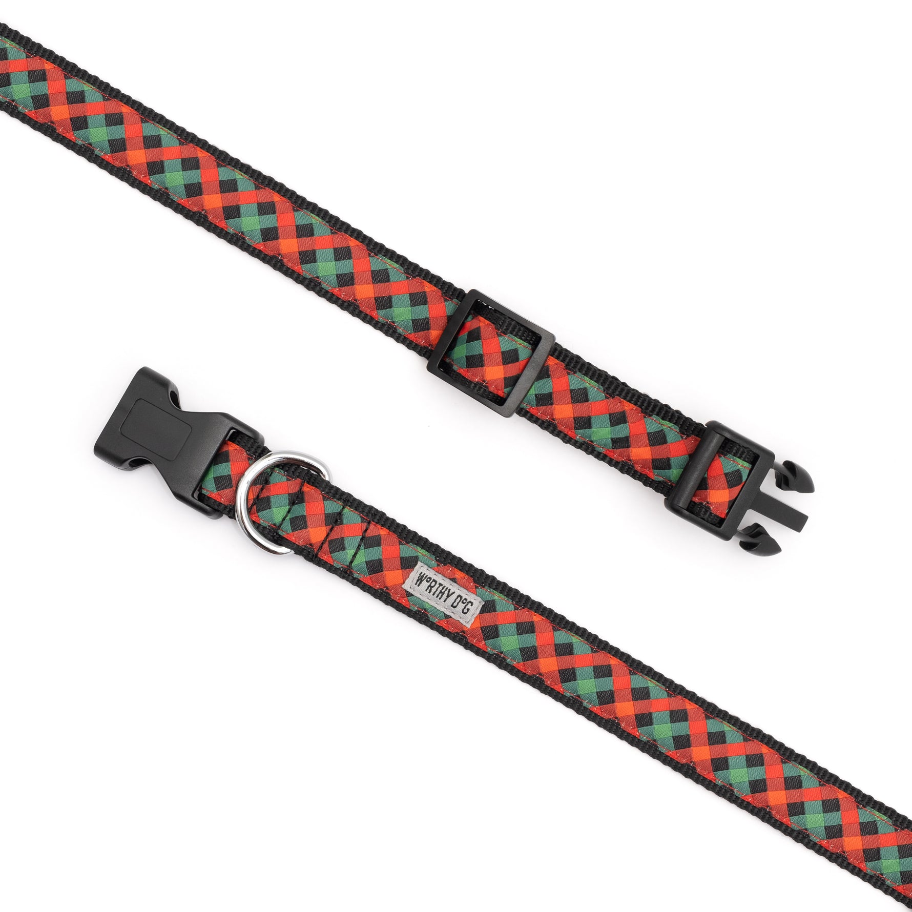 Holiday Check Collar