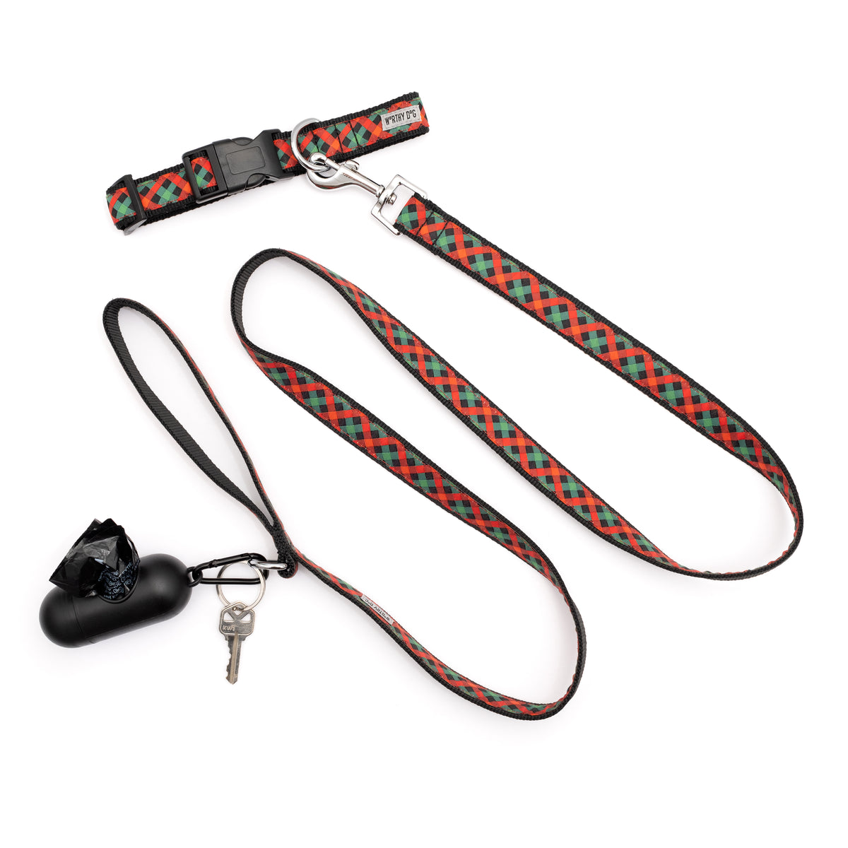 Holiday Check Collar