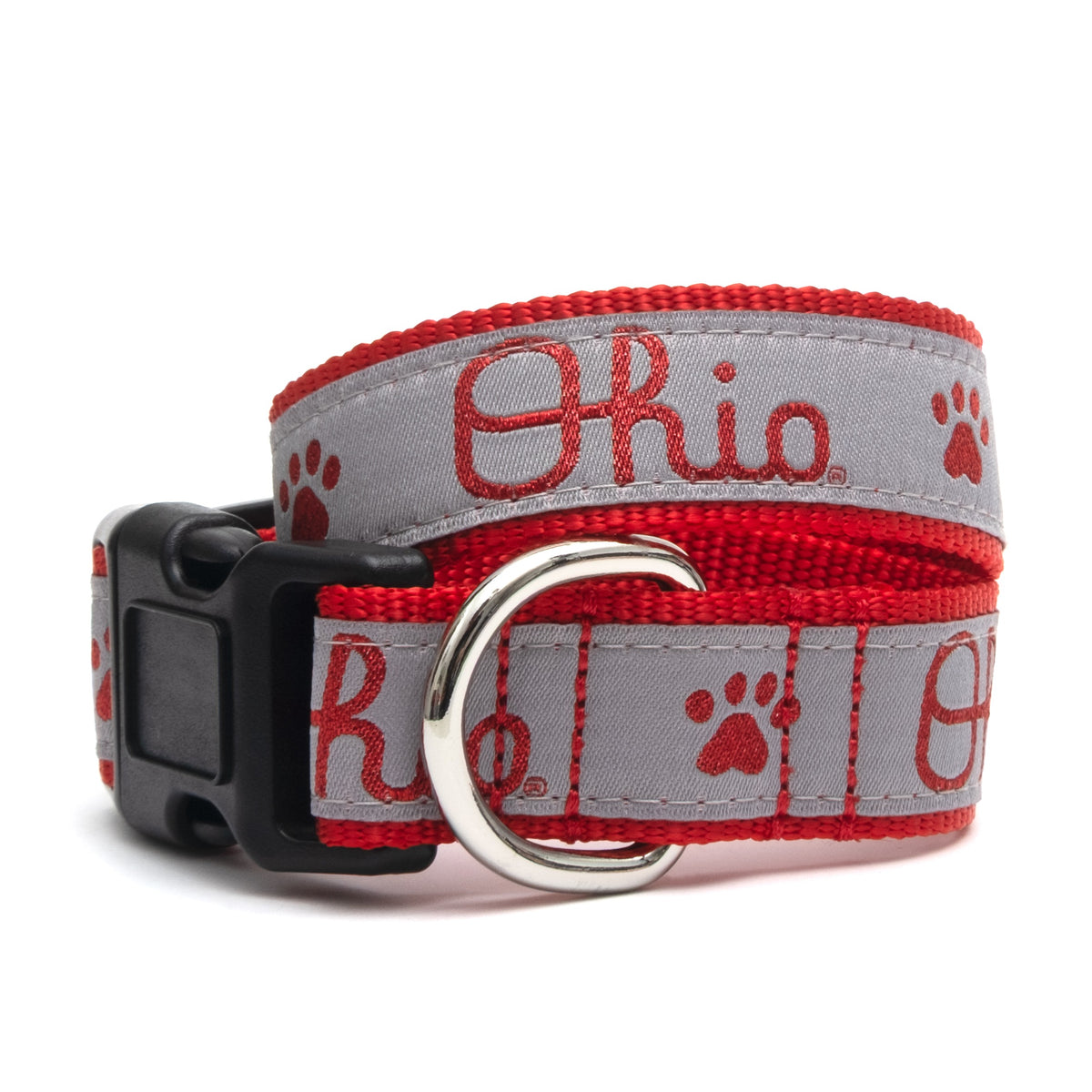 Ohio State Script Ohio Dog Collar
