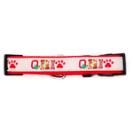 Ohio State Buckeyes Paw Print OH-IO Collar