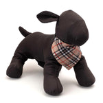 Bias Plaid Tan Bandana
