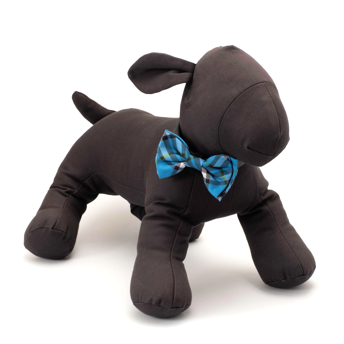 Bias Plaid Bow Tie