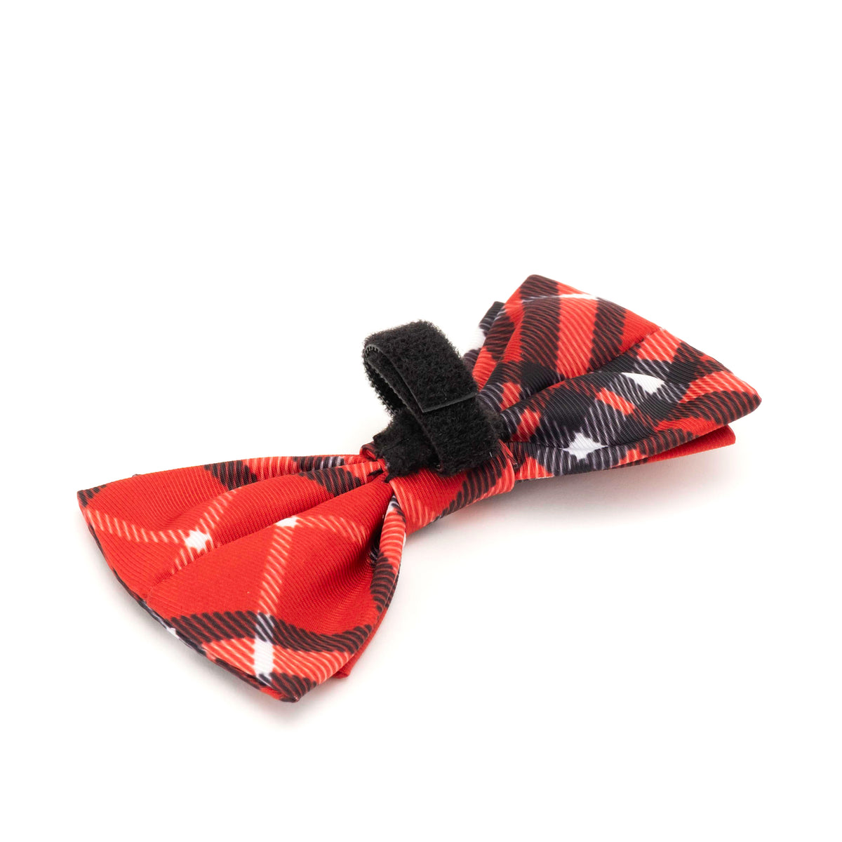Bias Plaid Bow Tie