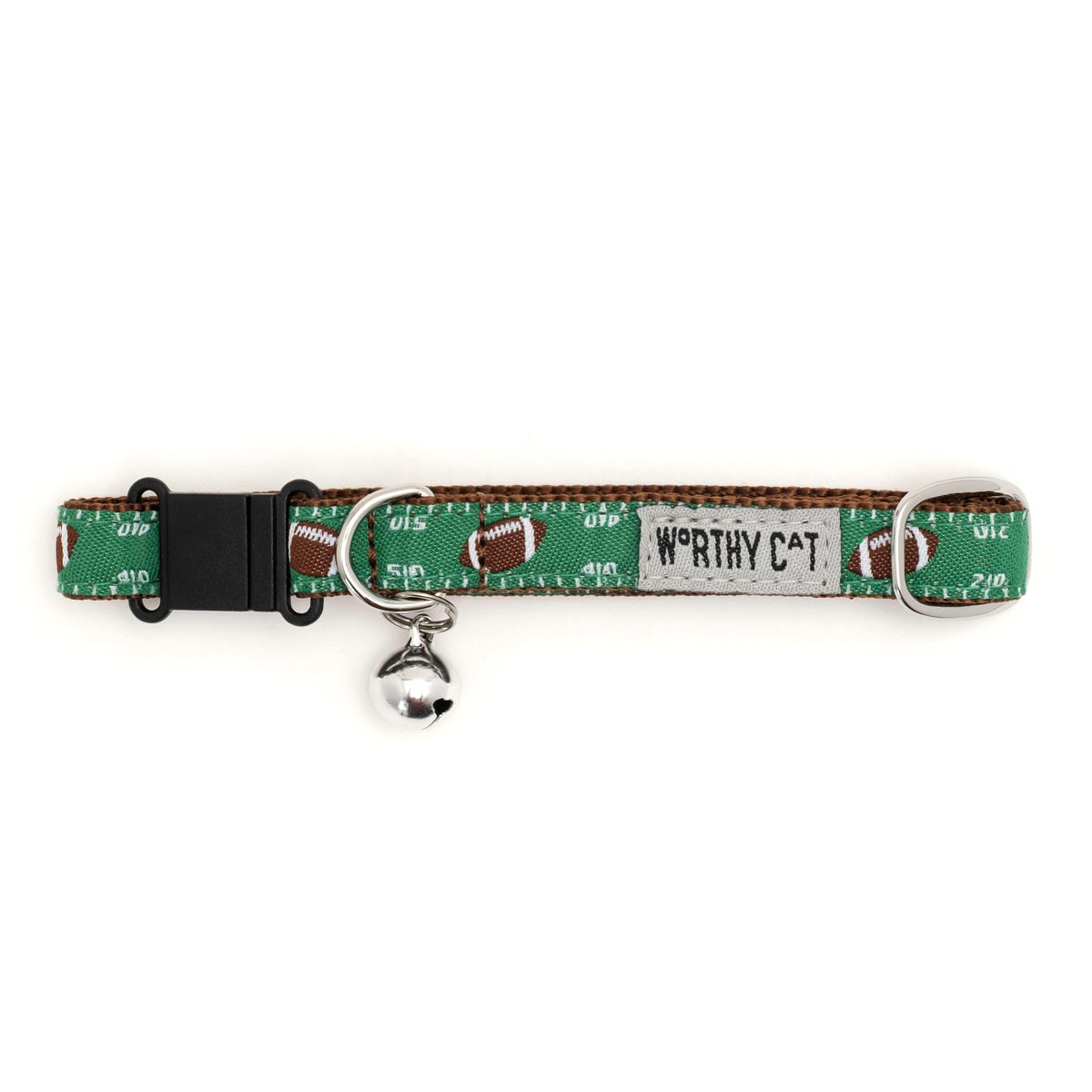 Football Field Cat Collar