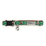 Football Field Cat Collar