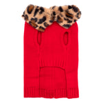 Leopard Collar Cardigan