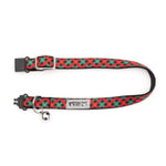 Holiday Check Cat Collar