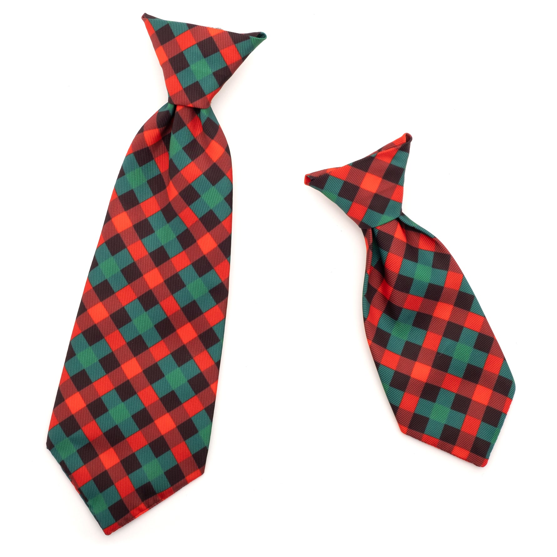 Holiday Check Neck Tie