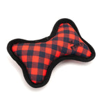 Bias Buffalo Plaid Bone Toy