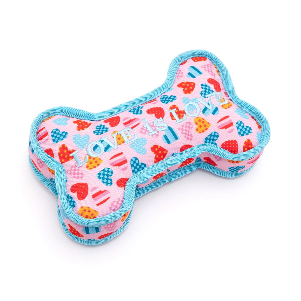 Love is Love Bone Dog Toy