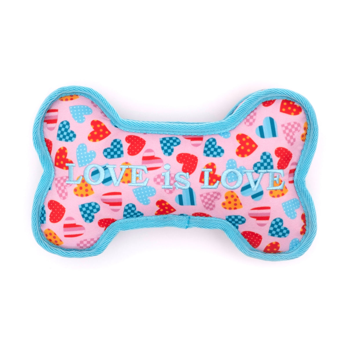 Love is Love Bone Dog Toy