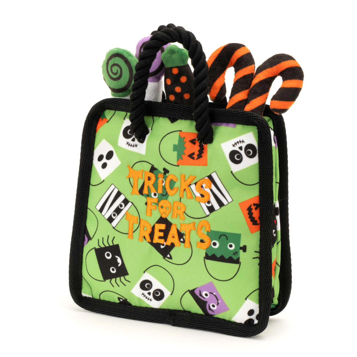 Tricks for Treats Bag Dog Toy