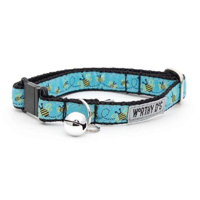 Teal cat outlet collar