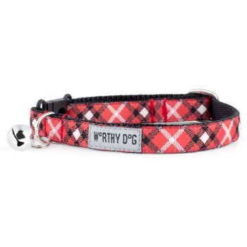 Bias Plaid Cat Collar