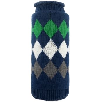 Modern Argyle Sweater