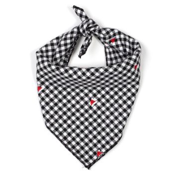 Check Santa Hats Bandana