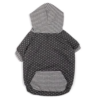 Dot/Stripe Hoodie