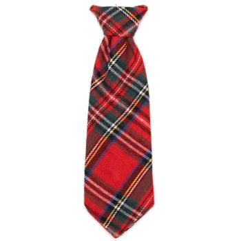 Red Plaid III Neck Tie