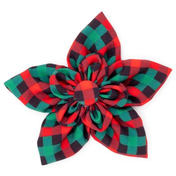 Holiday Check Flower